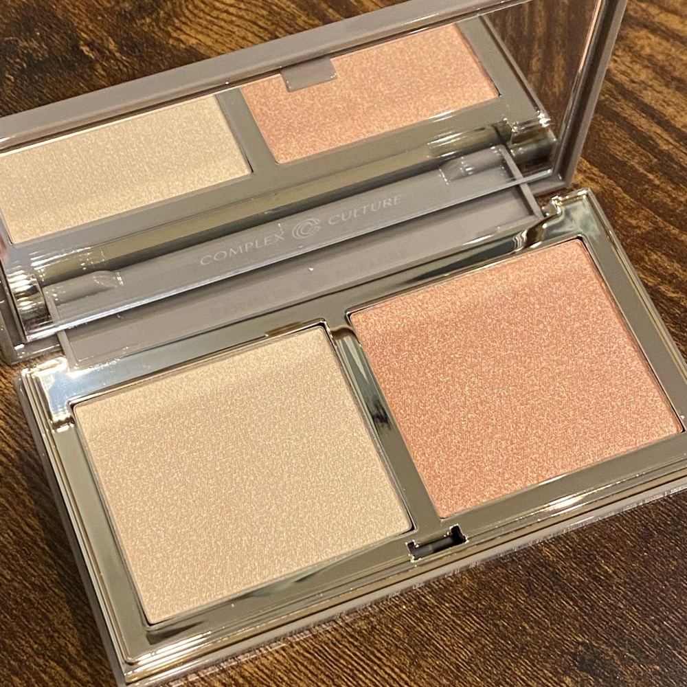 Complex Culture Highlighter Duo - Champagne & Rose Gold